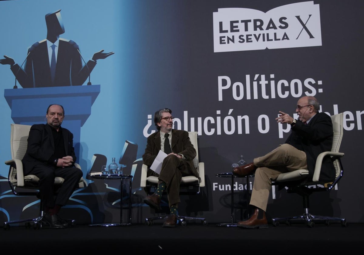 Jesús Maraña, Ignacio Camacho y Enric Juliana