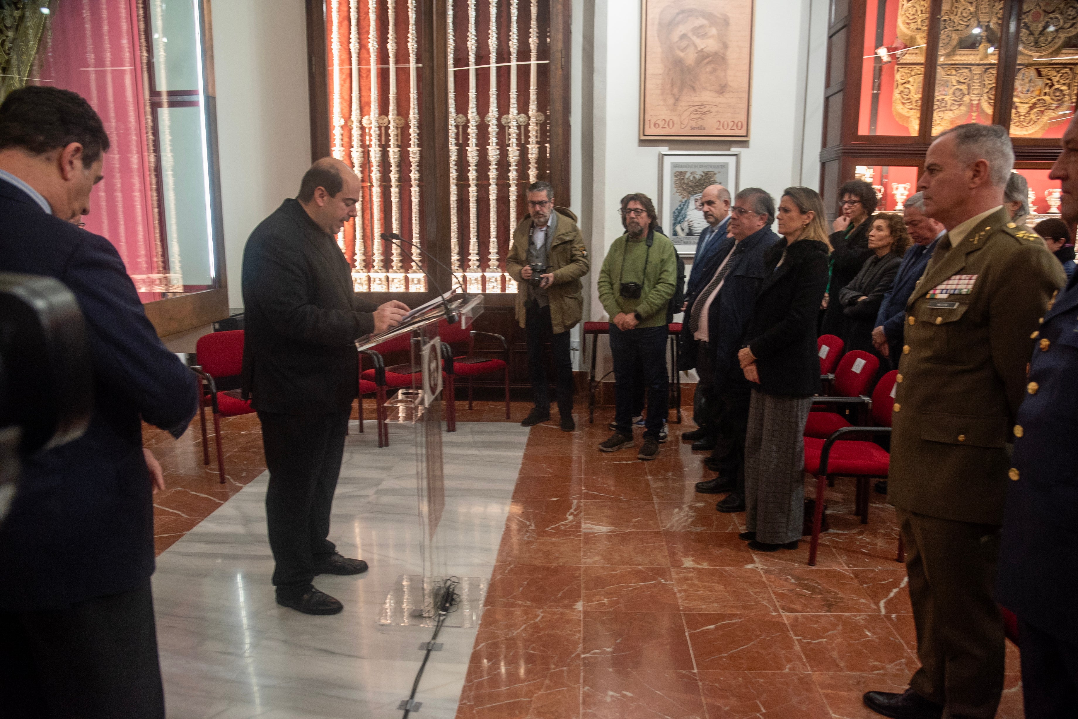 Inauguración de la nueva casa hermandad de los Estudiantes