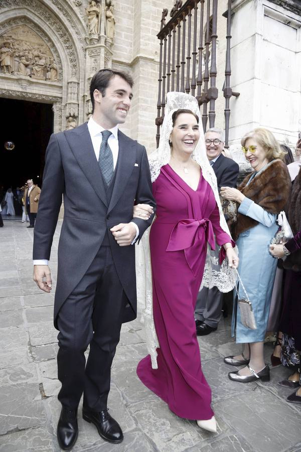 La boda de Magdalena González-Serna en Sevilla, en imágenes