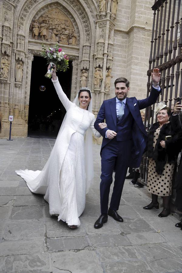 La boda de Magdalena González-Serna en Sevilla, en imágenes