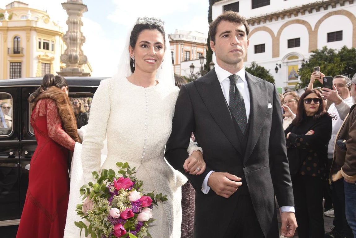 La boda de Magdalena González-Serna en Sevilla, en imágenes