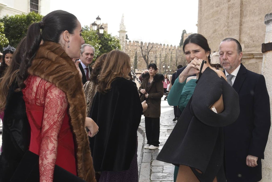 La boda de Magdalena González-Serna en Sevilla, en imágenes