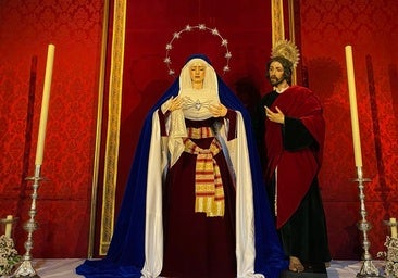 La Virgen de Gracia y Amparo de Los Javieres regresa a la parroquia de Omnium Sanctorum de Sevilla