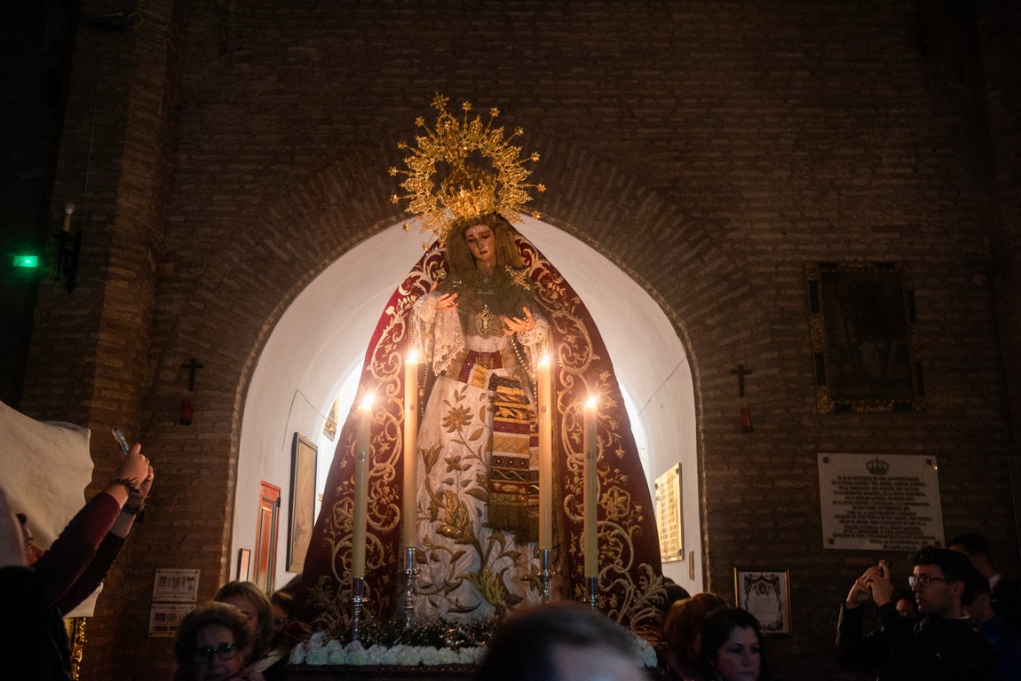 El traslado de la Virgen del Buen Fin de la Lanzada
