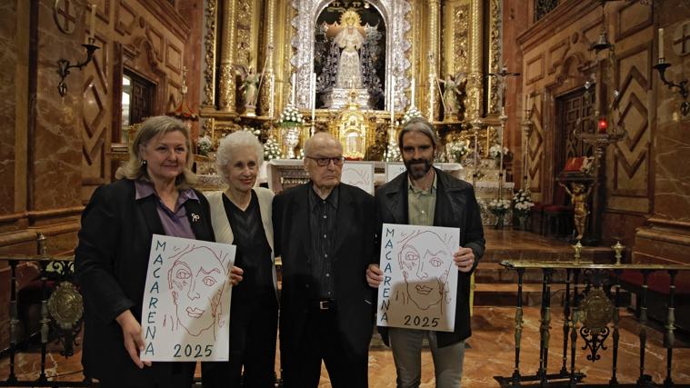 El silencio incómodo que acompañó la presentación del cartel de Luis Gordillo en la Macarena