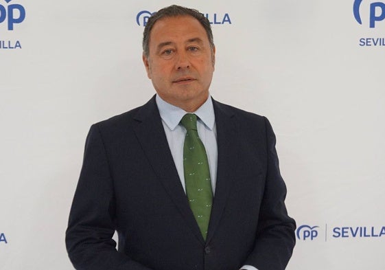 El presidente del PP en la provincia de Sevilla, Ricardo Sánchez