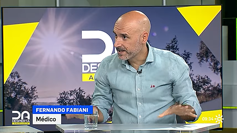 El doctor Fernando Fabiani, en el programa 'Despierta Andalucía'