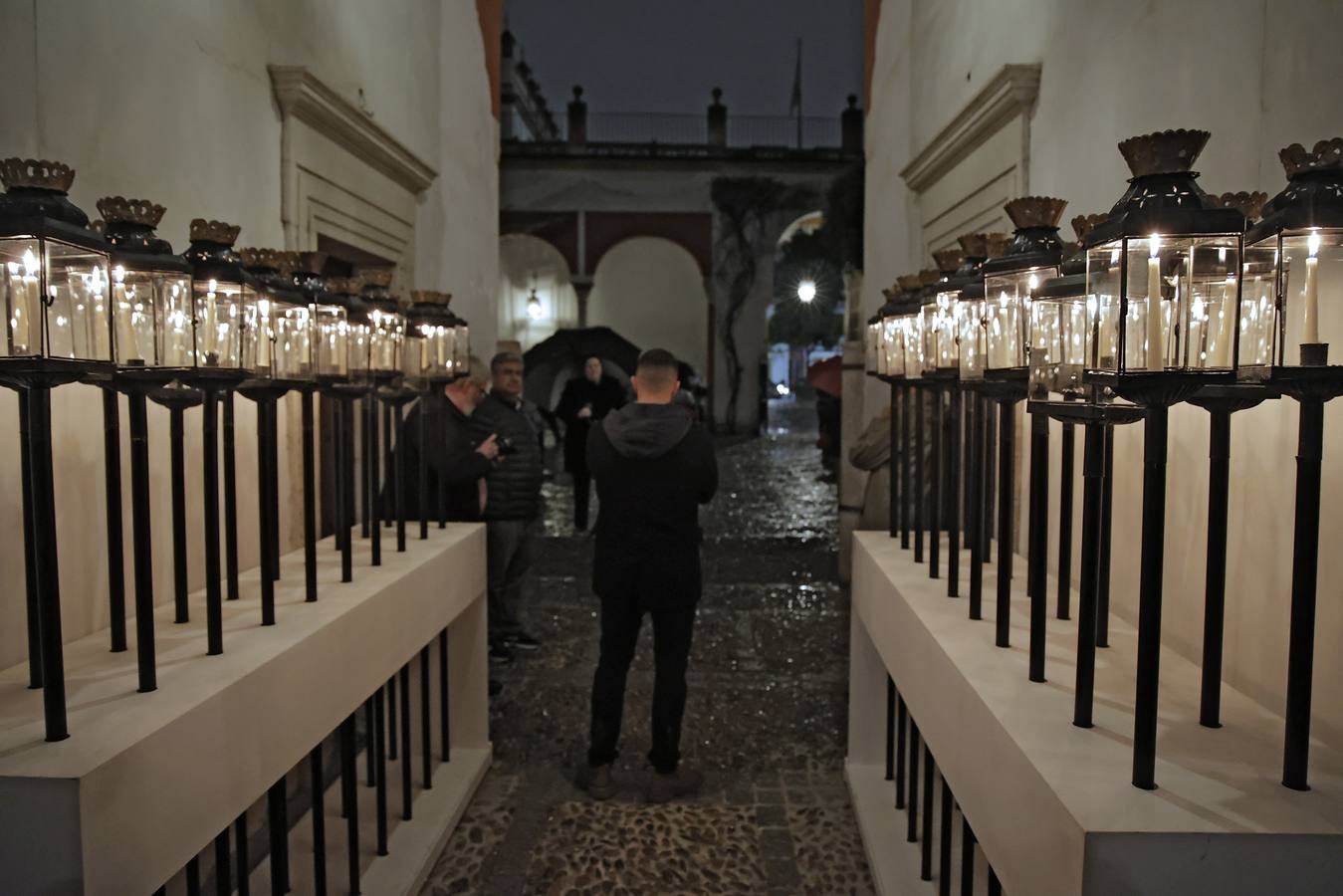 Misa y vía crucis de Pía Unión en la Casa Pilatos 