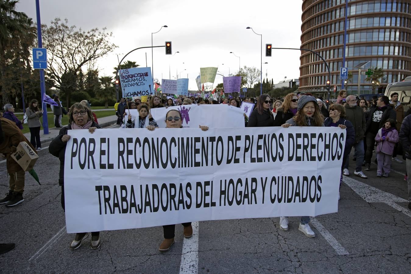 Manifestación del 8M en Sevilla