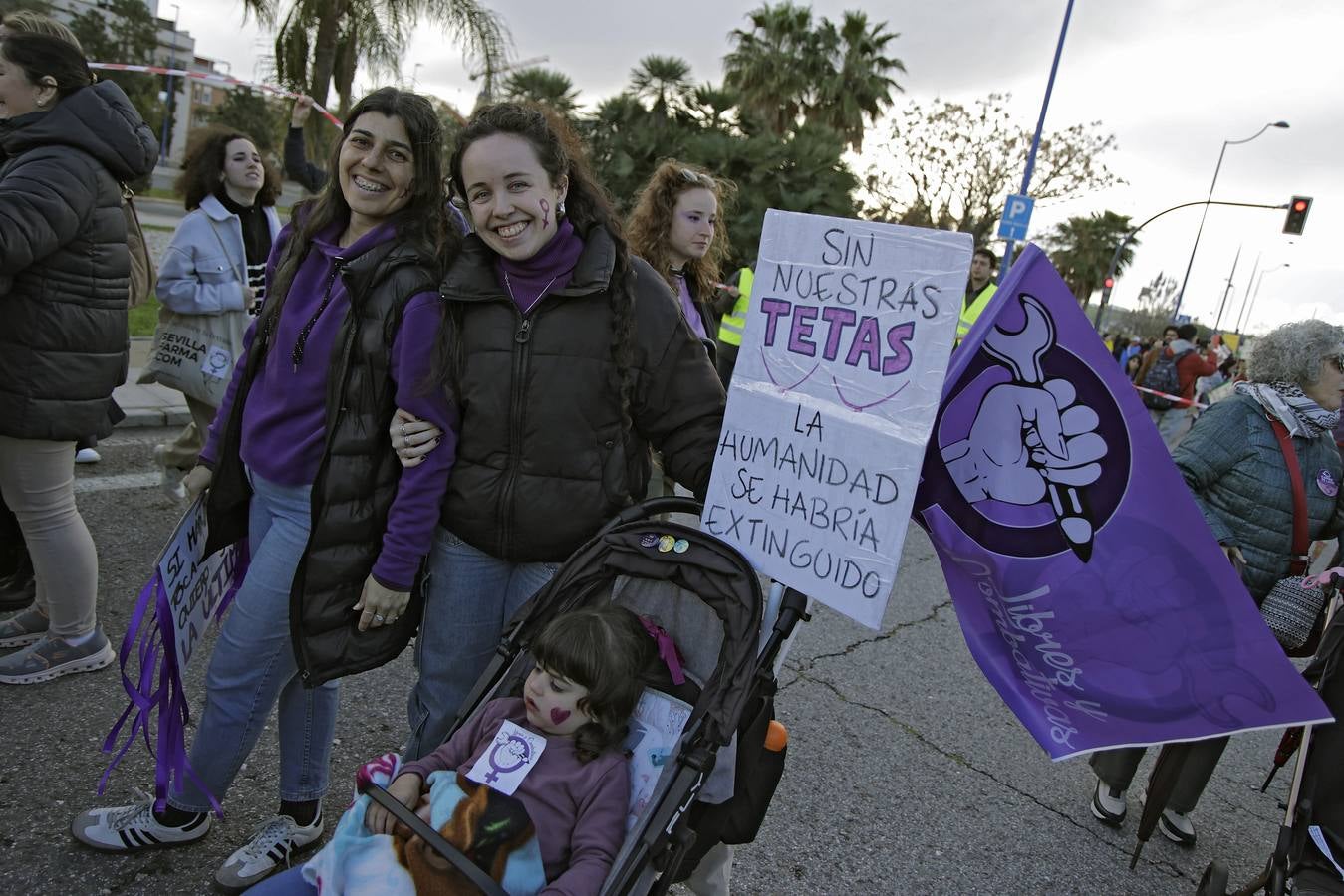 Manifestación del 8M en Sevilla
