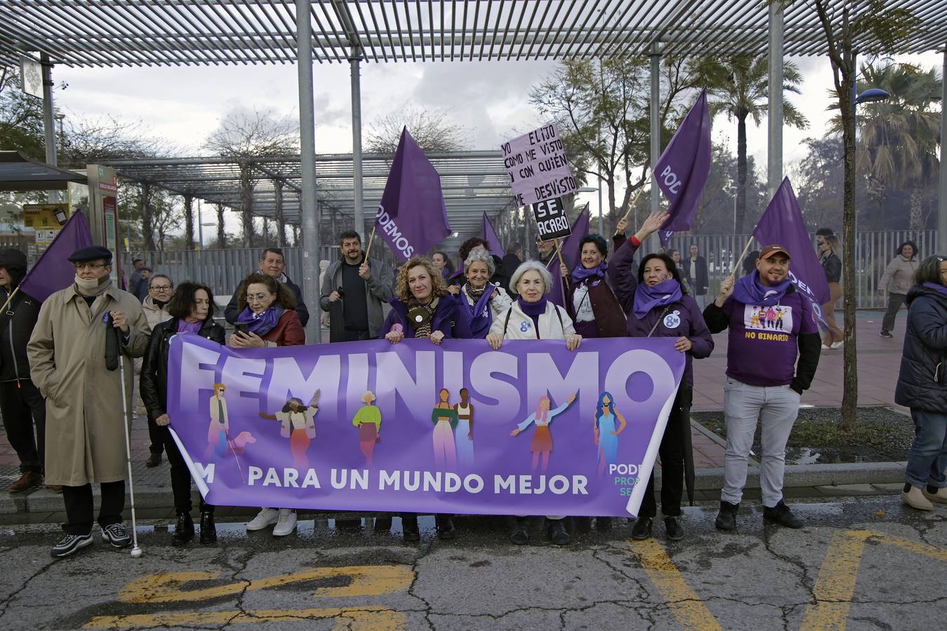 Manifestación del 8M en Sevilla
