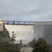 Imágenes aéreas del embalse de El Gergal en Sevilla