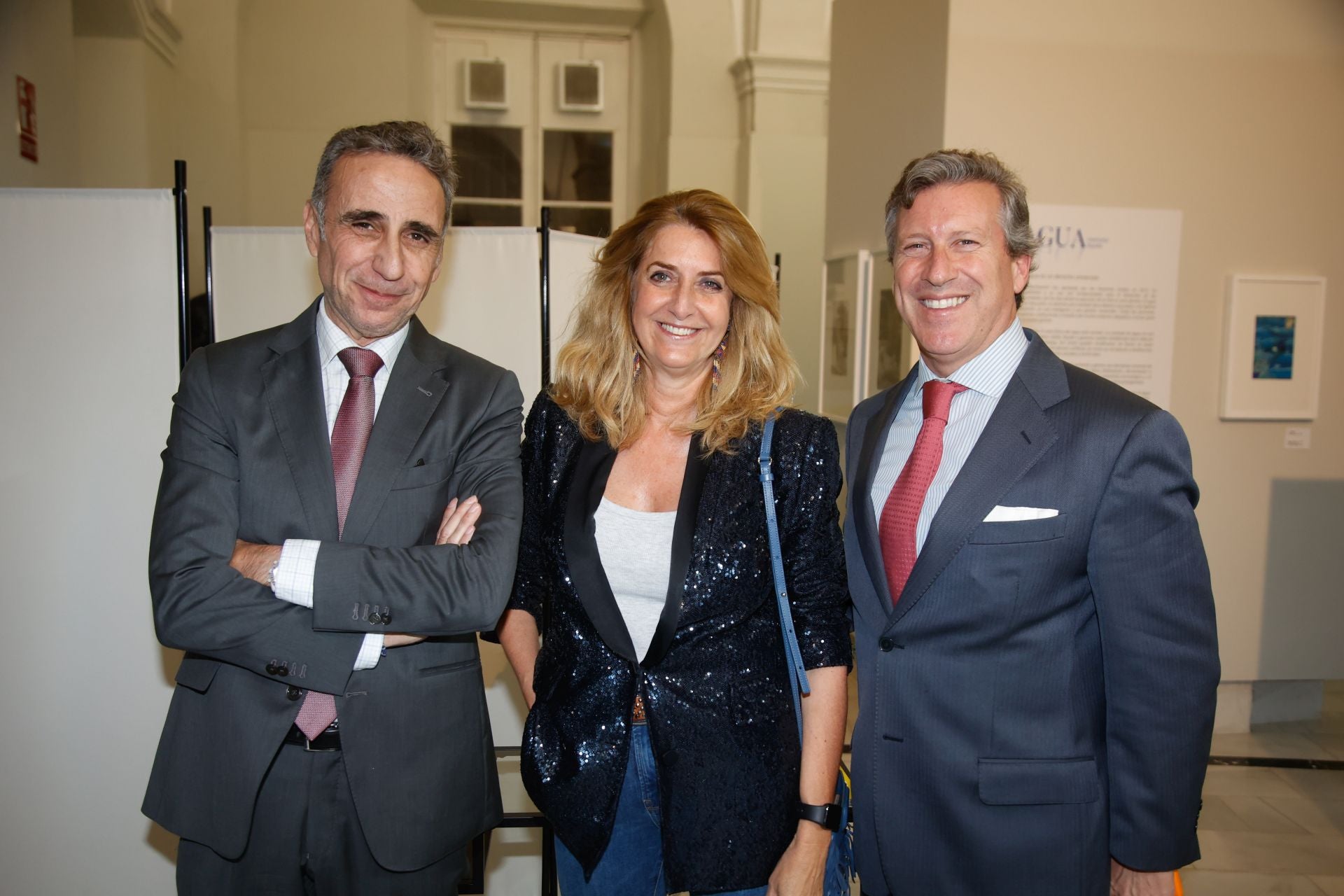 Felipe Daza, Maribel Bernal y Álvaro Rojas
