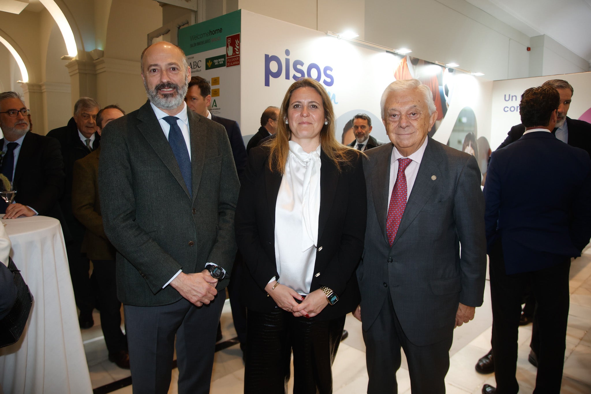 Fernando Marin, Angie Moreno y Francisco Herrero