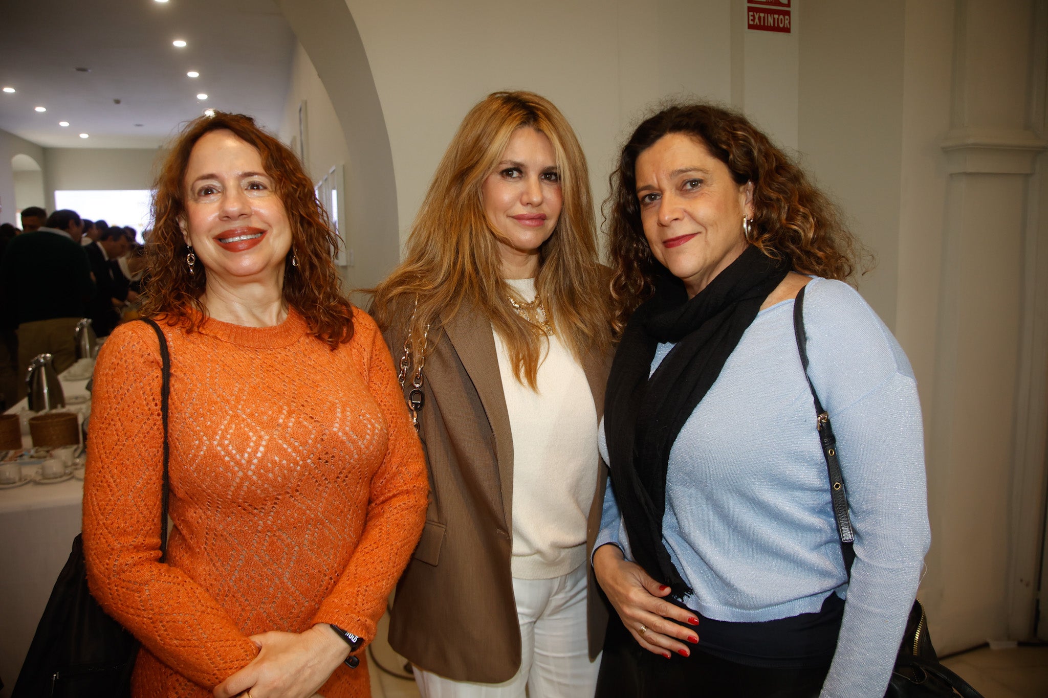 Amparo Guerrero, Silvia de Carrion, Genoveva Ruiz de Abril