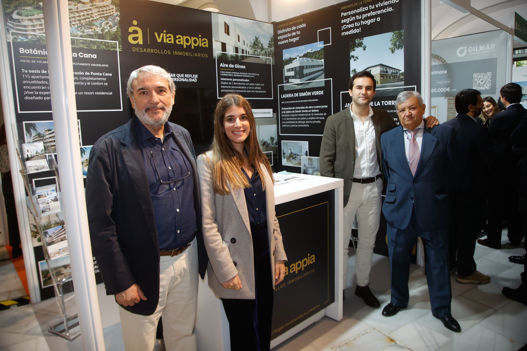 José Conde, Pastora Conde, Carlos Conde y Juan Carlos Ramos