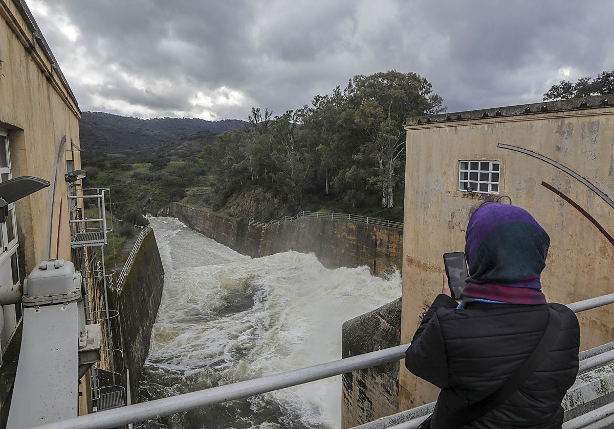 Embalse de El Pintado, hace unos días