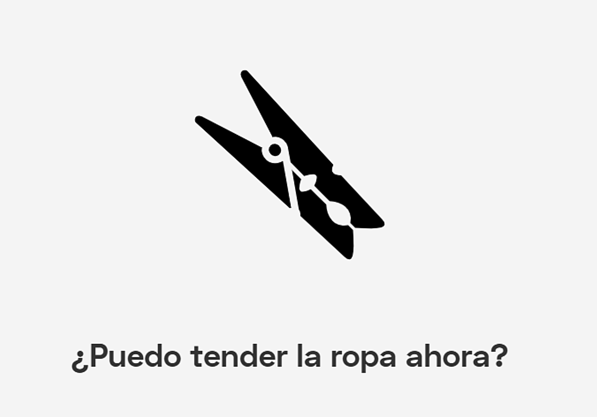 La hora perfecta a la que se puede tender la ropa