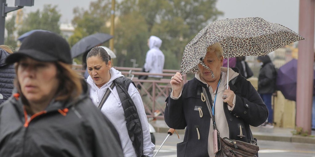 La Aemet activa el aviso amarillo este jueves en Sevilla: estas serán las peores horas