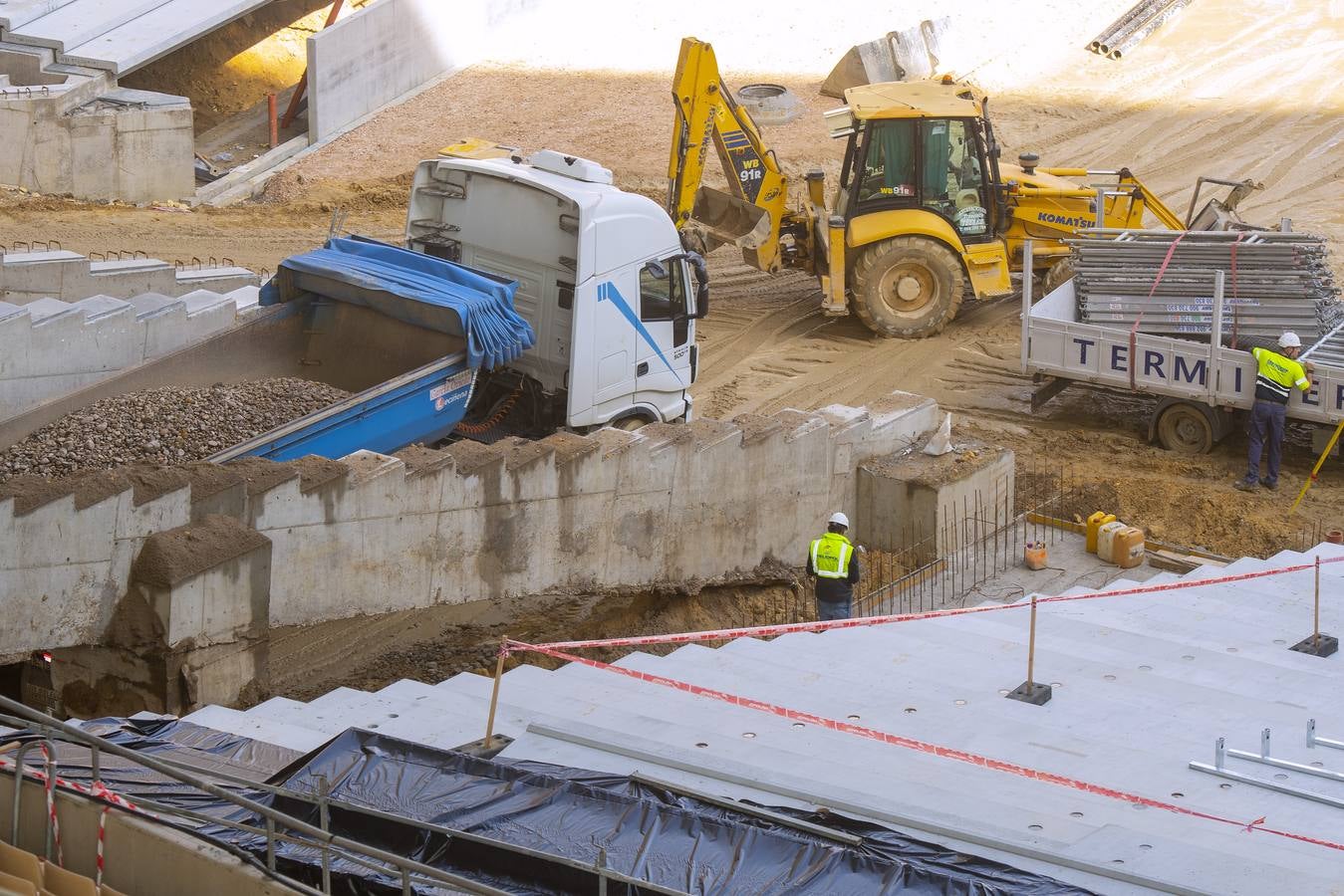  Estado de las obras del Estadio de La Cartuja