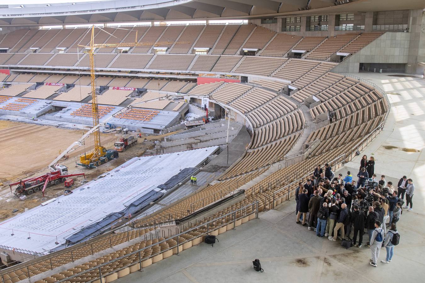  Estado de las obras del Estadio de La Cartuja