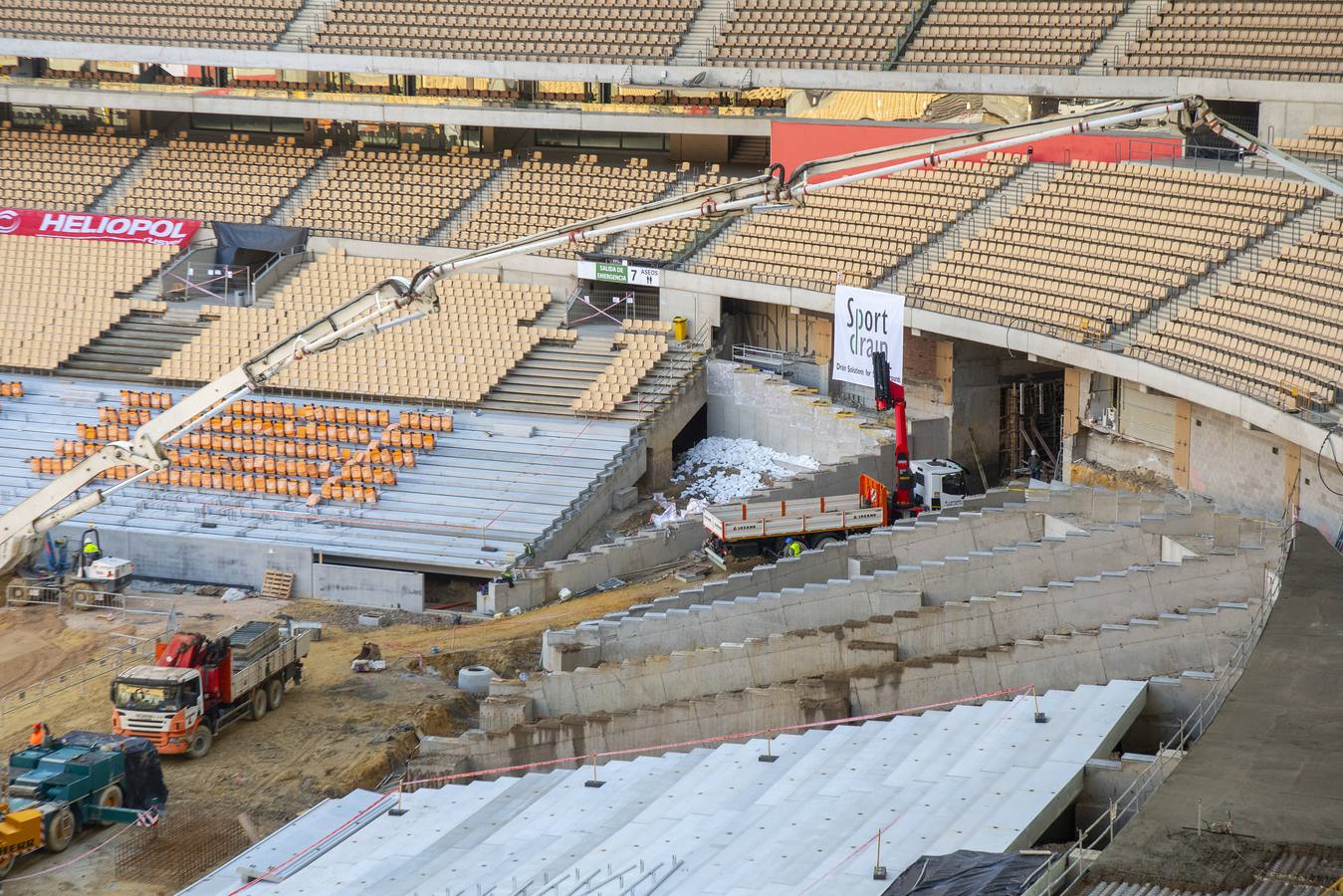  Estado de las obras del Estadio de La Cartuja