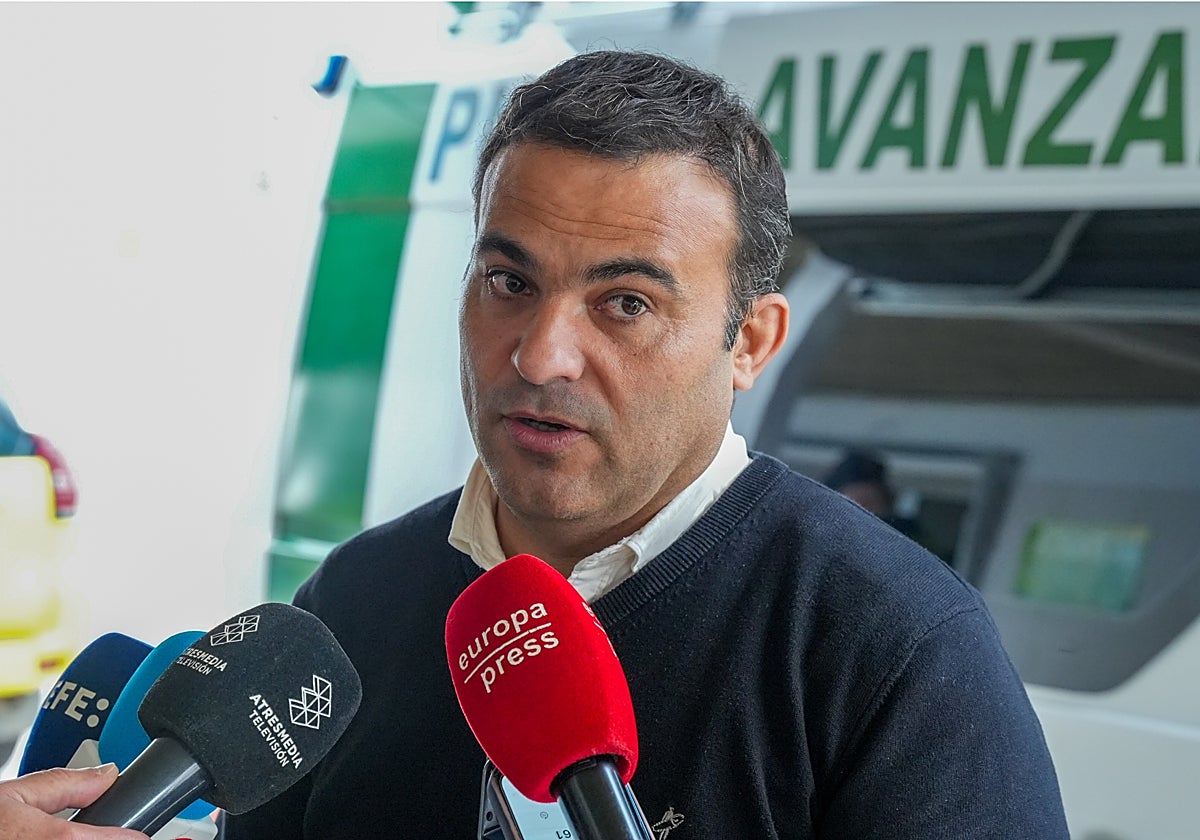 Juan Carlos González, alcalde de El Palmar de Troya