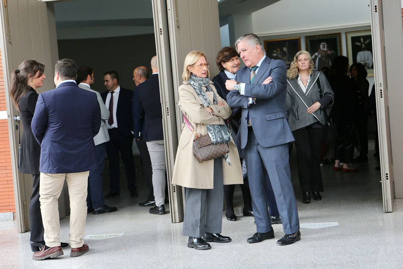 Capilla ardiente de Francisco Baena Bocanegra
