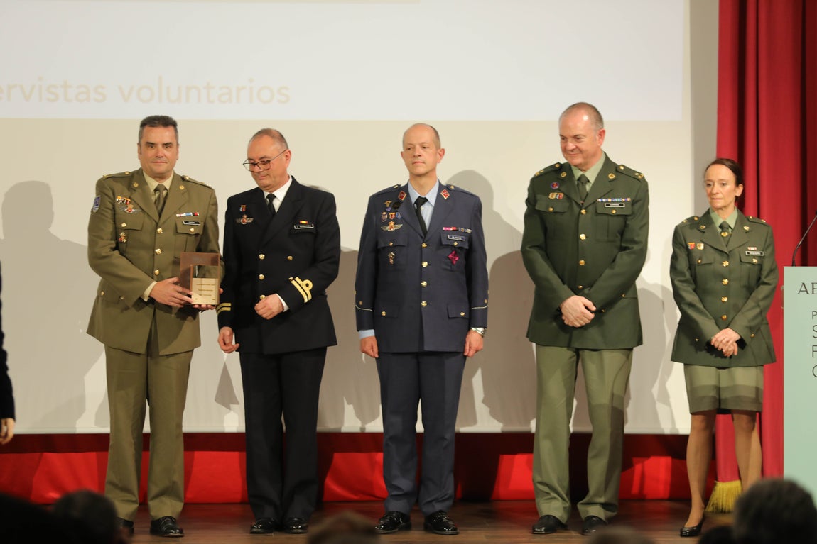 Galardón a los reservistas voluntarios