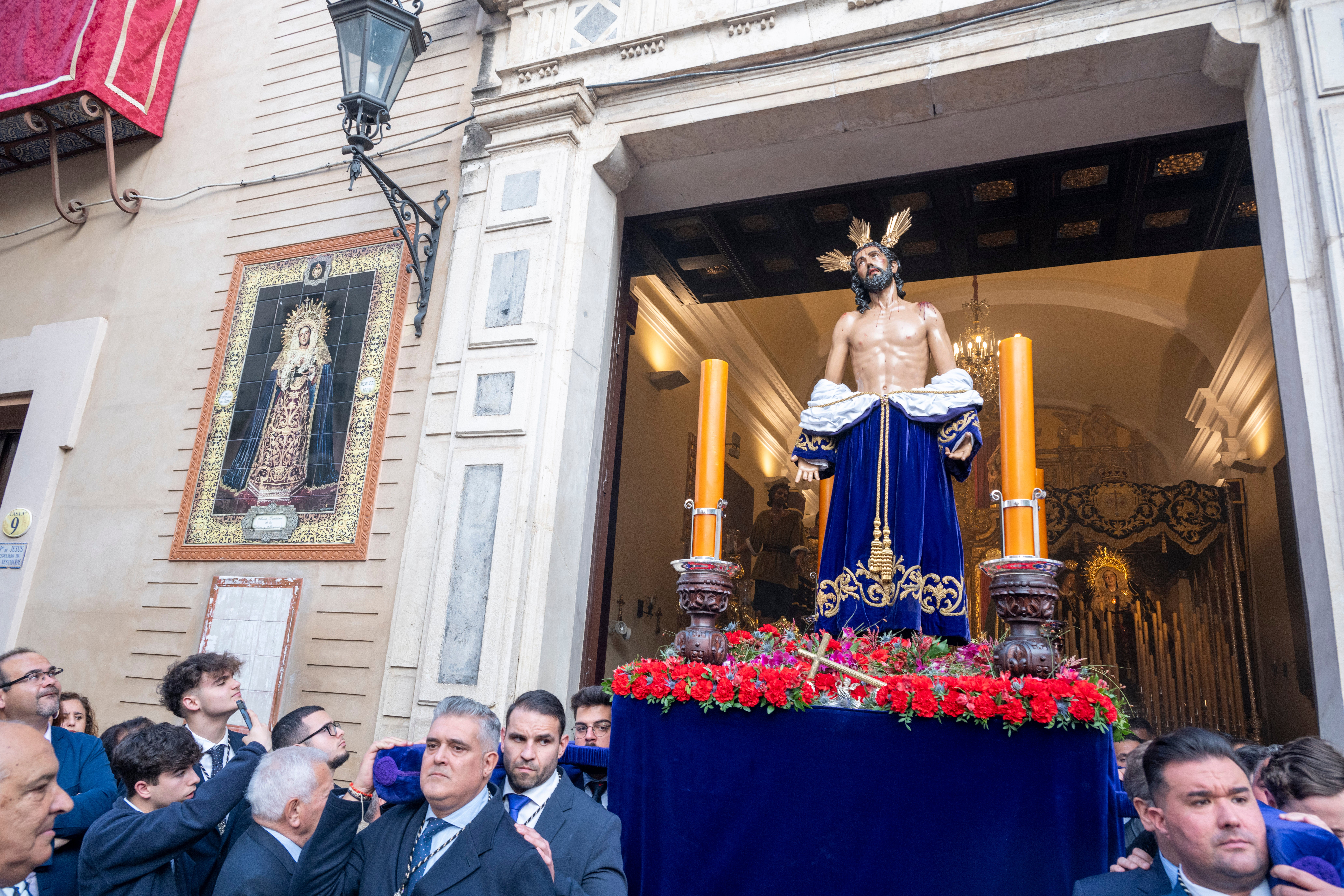 El vía crucis de Jesús Despojado, en imágenes