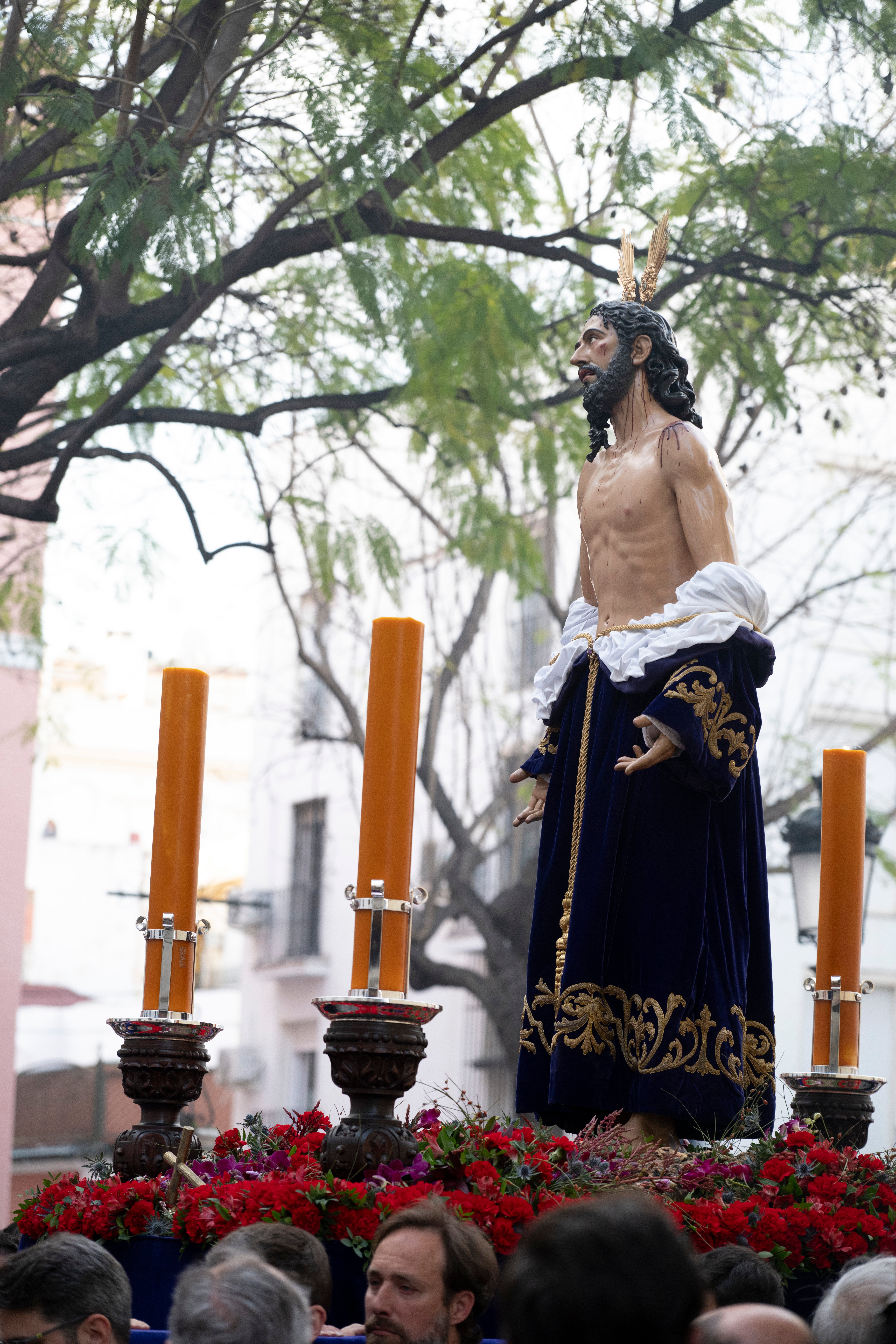 El vía crucis de Jesús Despojado, en imágenes
