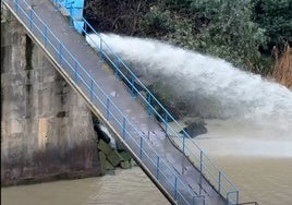 La CHG insiste en la legalidad del desembalse a pesar de que el río Corbones triplica el caudal ecológico estipulado