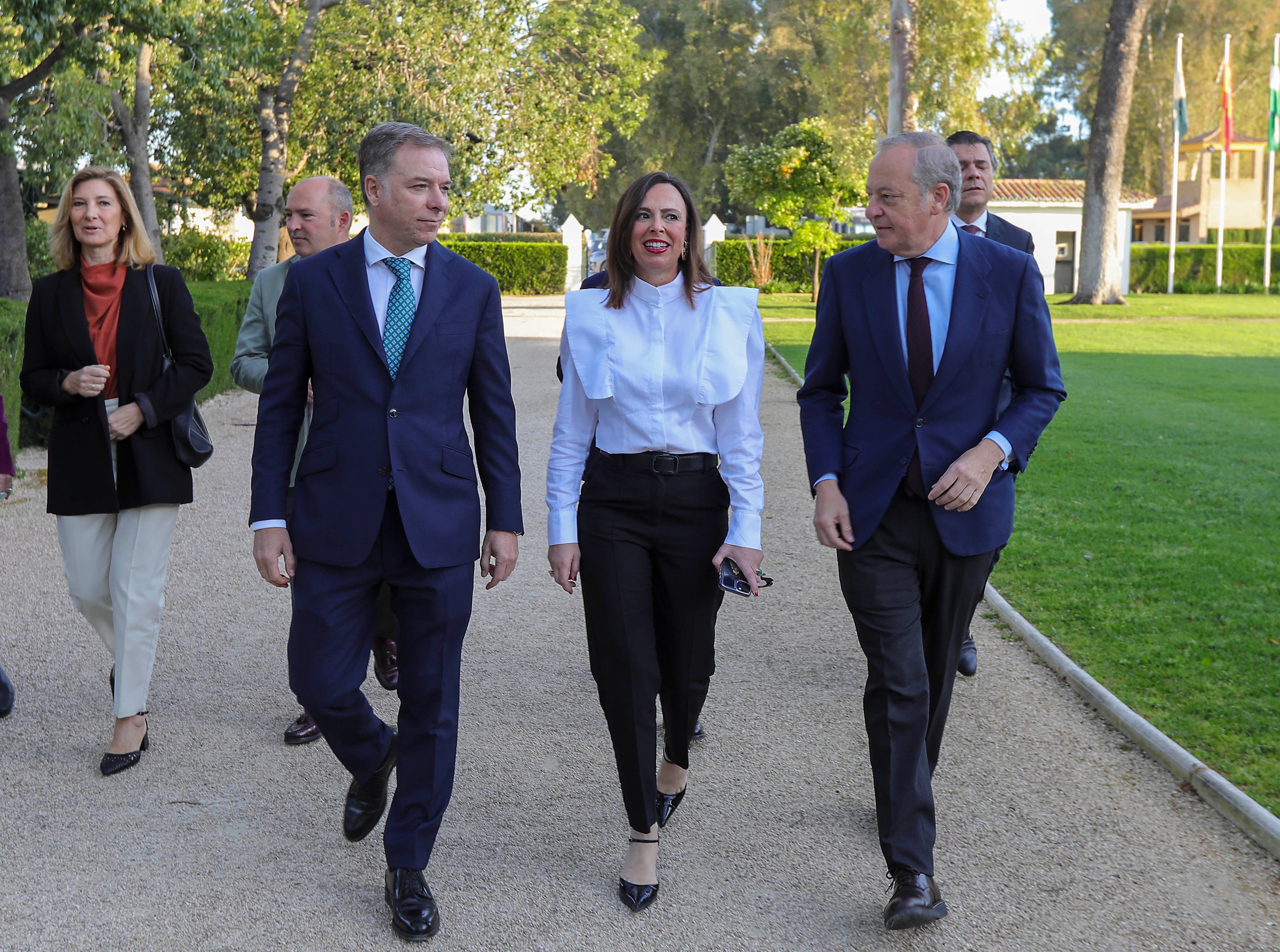 Manuel de la Cruz, Rocío Díaz y Álvaro Rodríguez Guitart