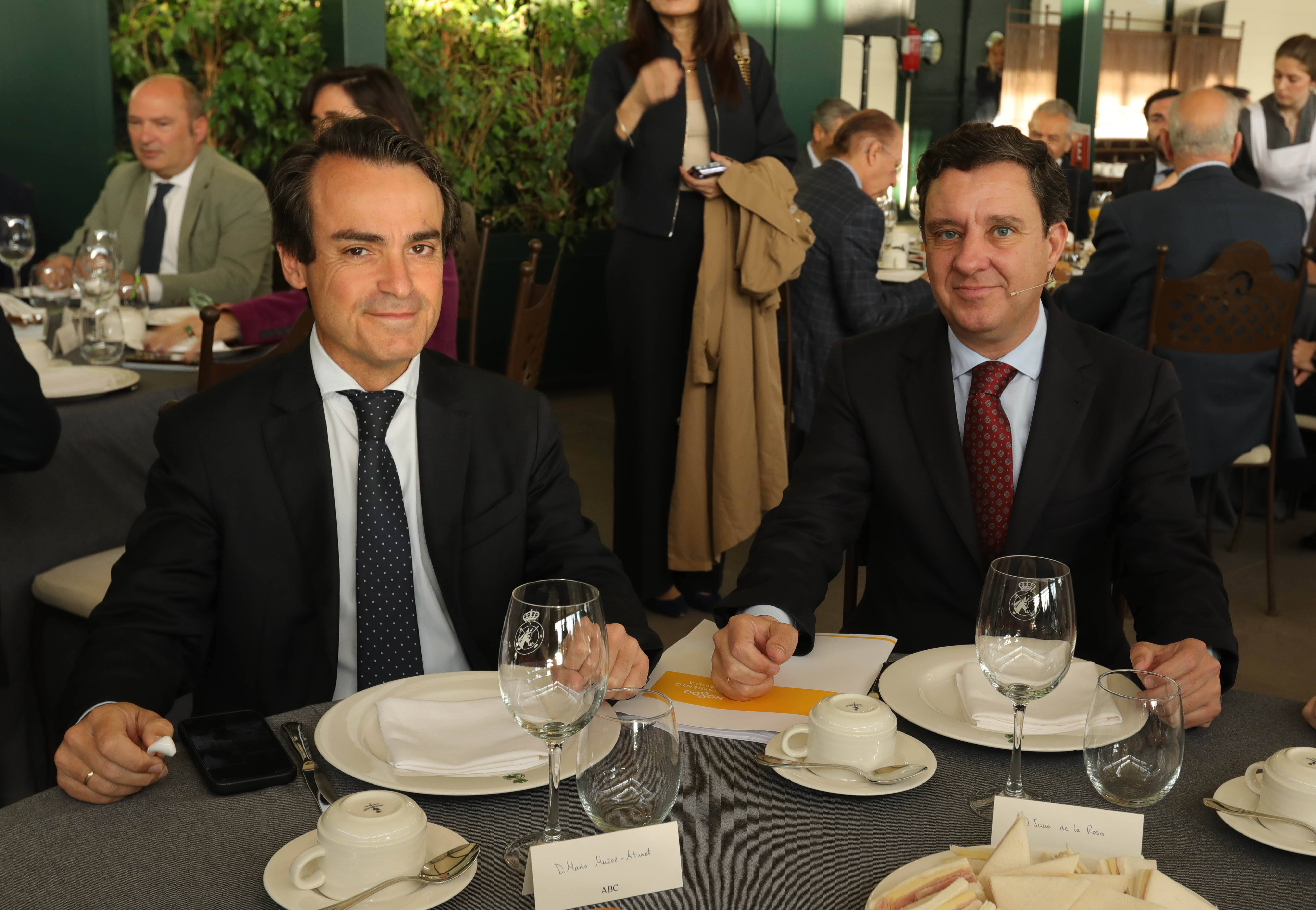 Mario Muñoz y Juan de la Rosa