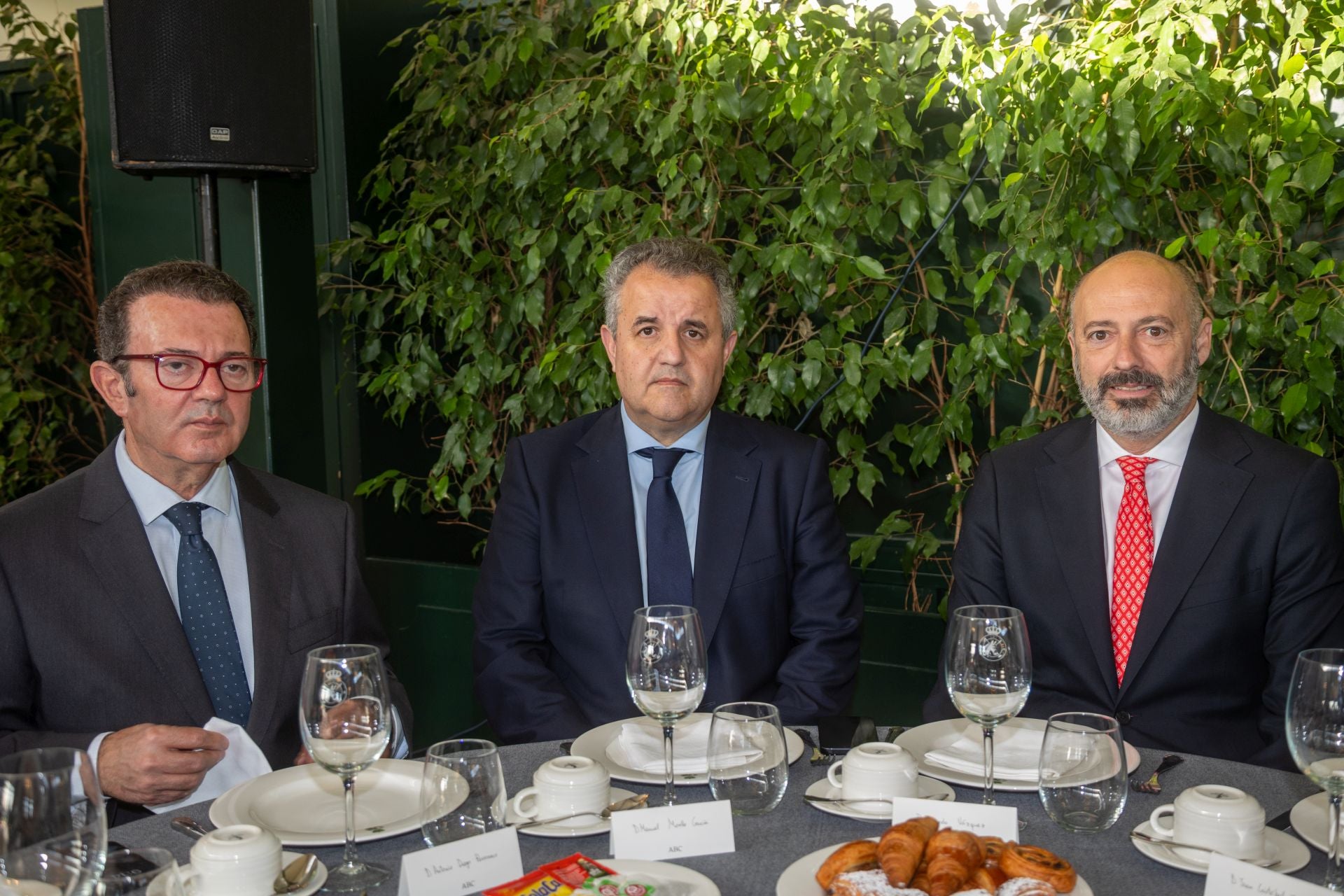 Antonio Diego Barranco, Manuel Morillo y Fernando Vázquez