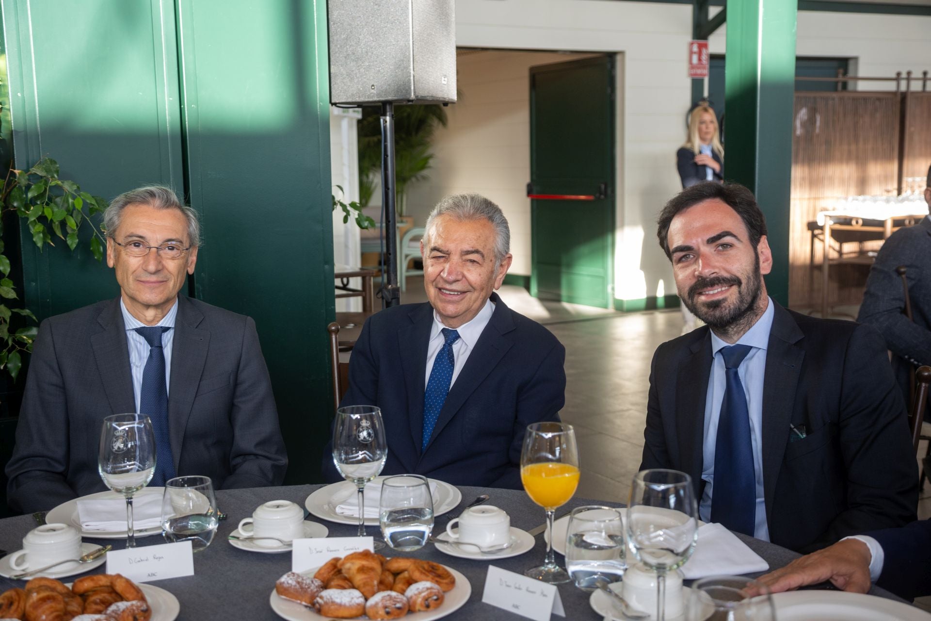 Gabriel Rojas, José Romero y Juan Carlos Romero