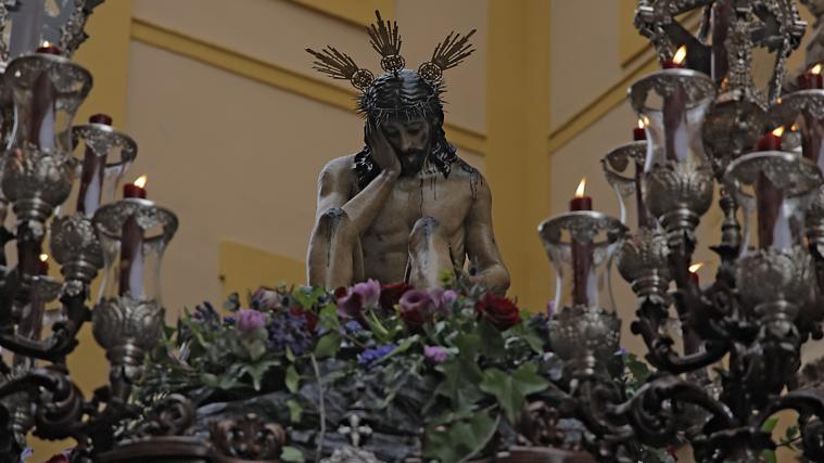 Cristo de la Humildad y Paciencia, el segundo paso de la Hermandad de la Cena de Sevilla