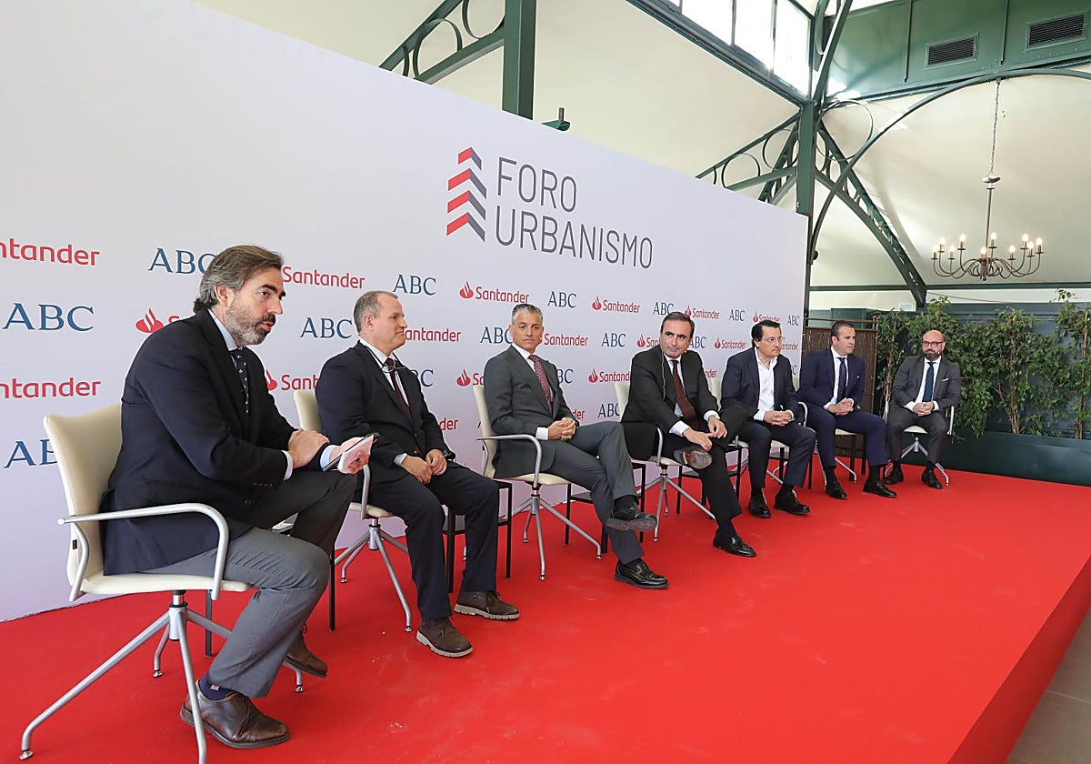 Luis Montoto, Felipe Castellano, Francisco Pumar, Juan Manuel Rojas, David Salado y Jesús Vera