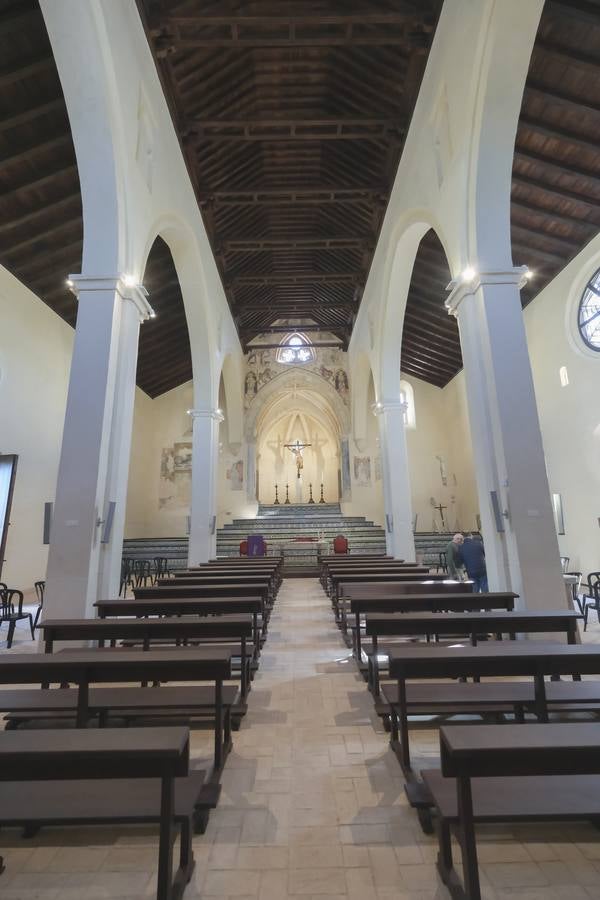 La intervención ha limpiado la iglesia de añadidos y muebles de épocas posteriores que impedían la lectura original del templo