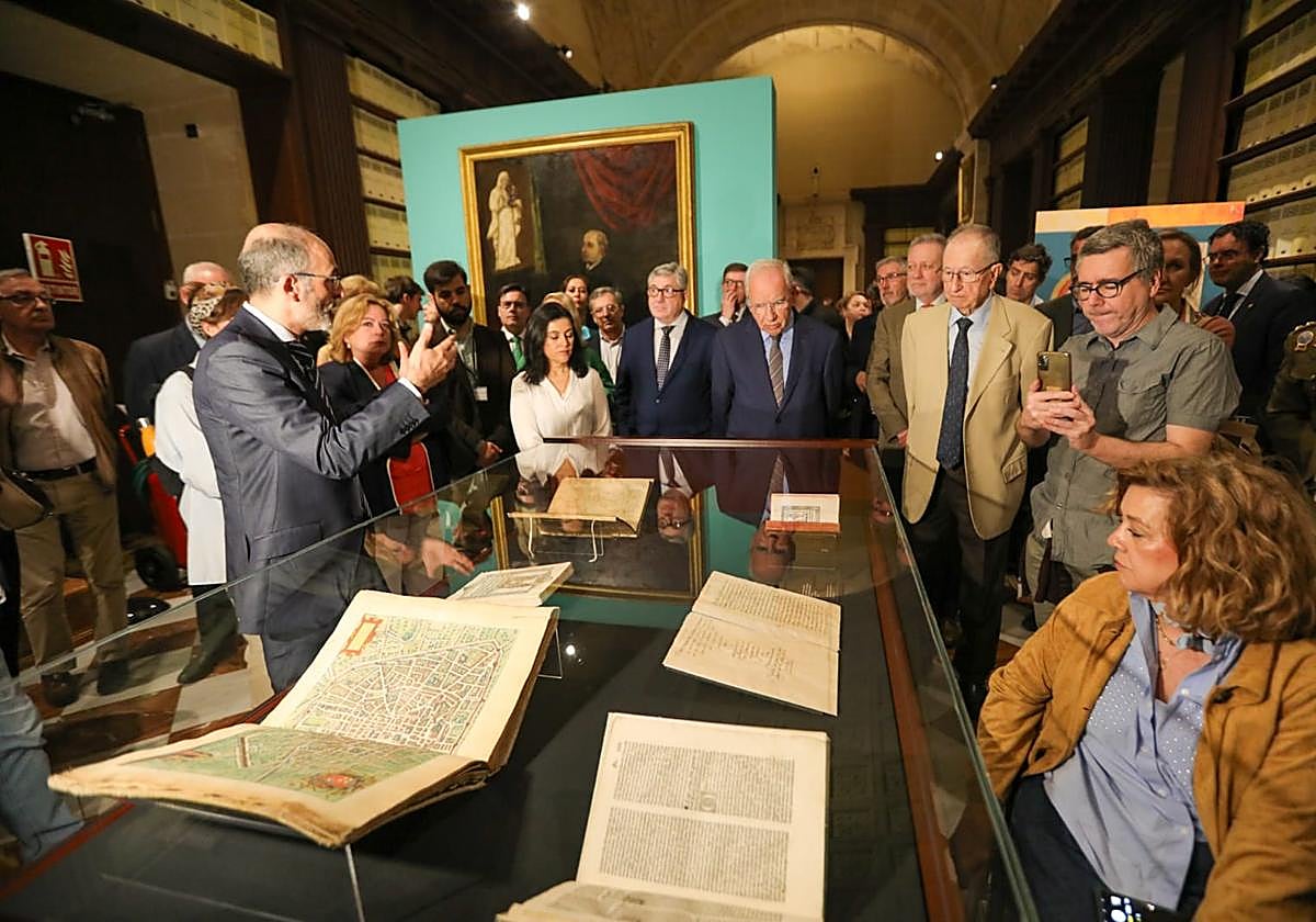 La exposición muestra cómo Sevilla era en el siglo XVI uno de los centros de conocimiento en el mundo