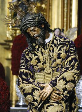 Imagen - Señor del Gran Poder con la túnica de los cardos