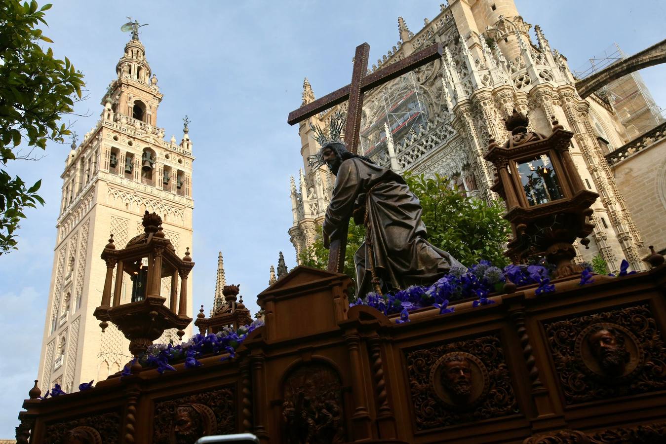 La hermandad del Cristo de la Corona este Viernes de Dolores