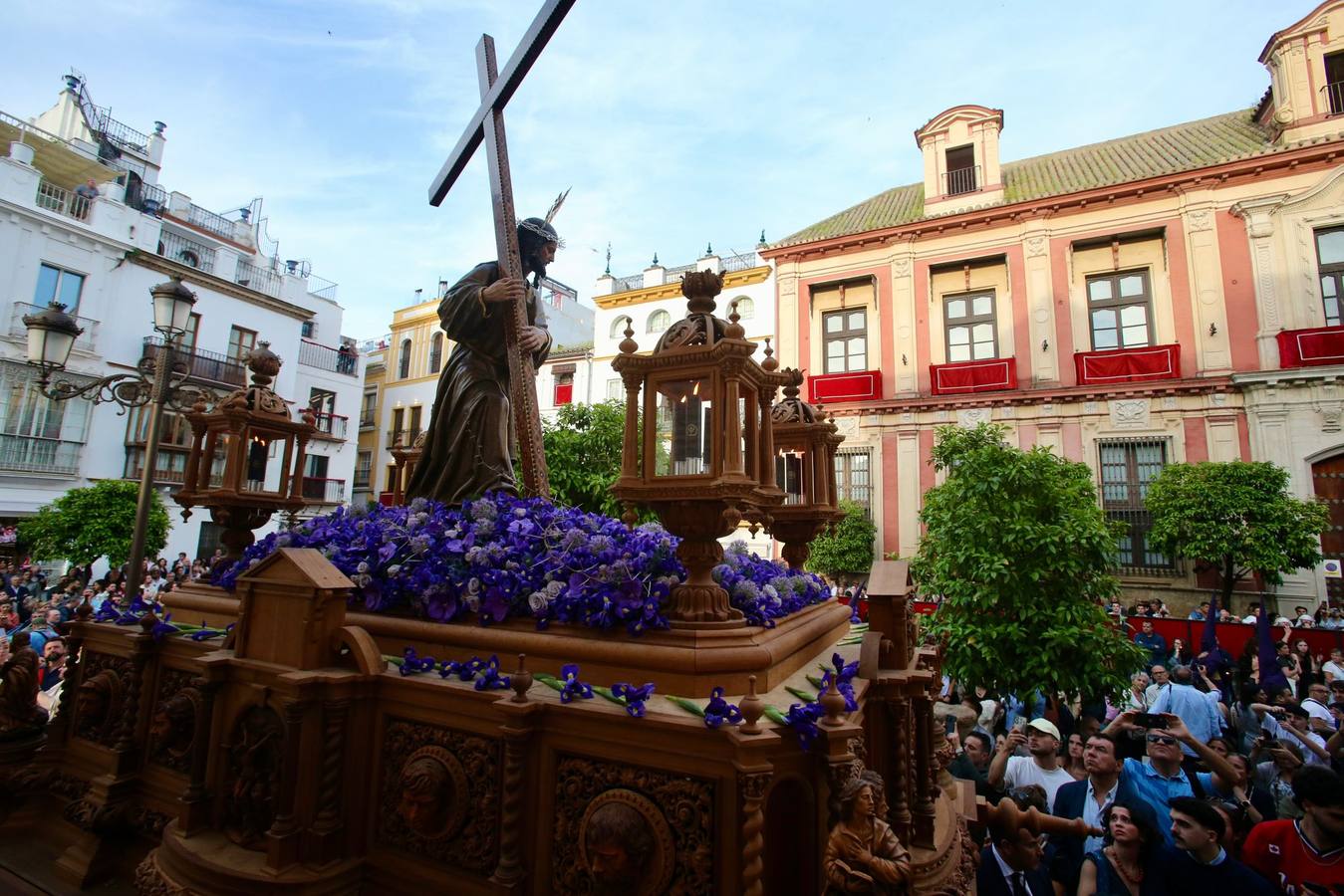 La hermandad del Cristo de la Corona este Viernes de Dolores