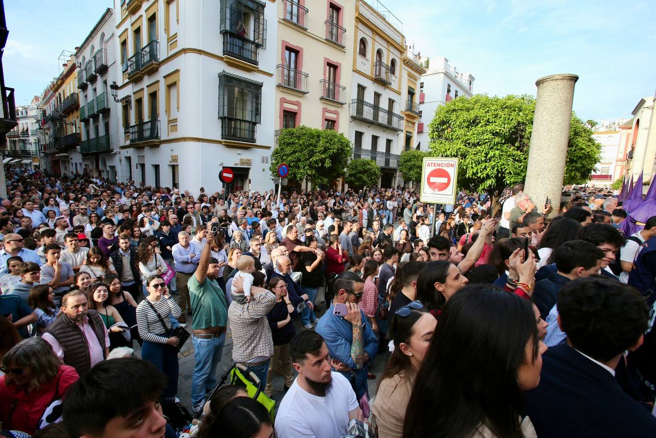 La hermandad del Cristo de la Corona este Viernes de Dolores