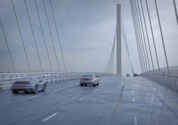 Recreación del puente de la SE-40