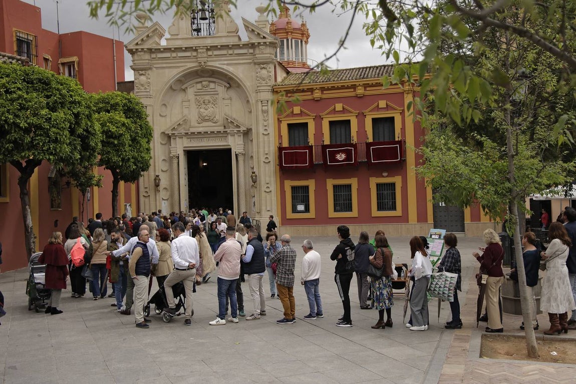 Besamanos del Gran Poder  el Sábado de Pasión de la Semana Santa 2025