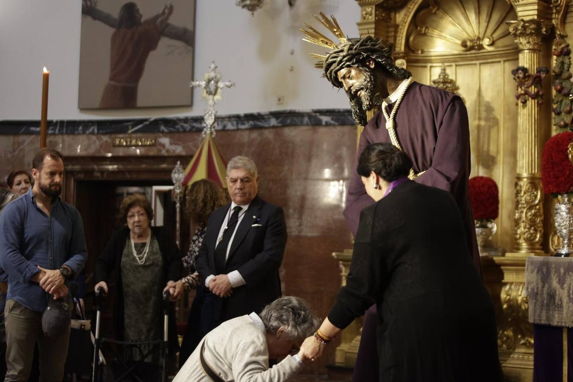 Besamanos del Gran Poder  el Sábado de Pasión de la Semana Santa 2025