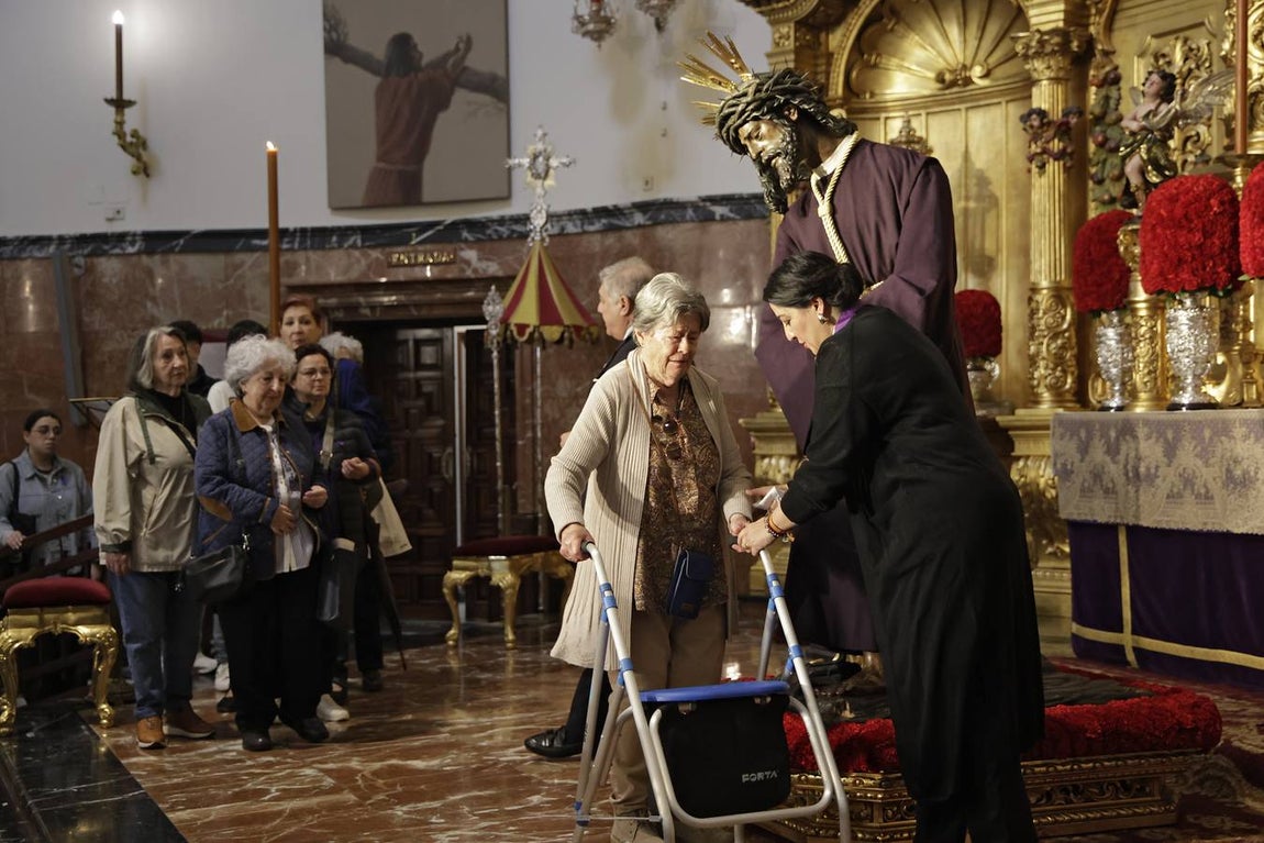 Besamanos del Gran Poder  el Sábado de Pasión de la Semana Santa 2025