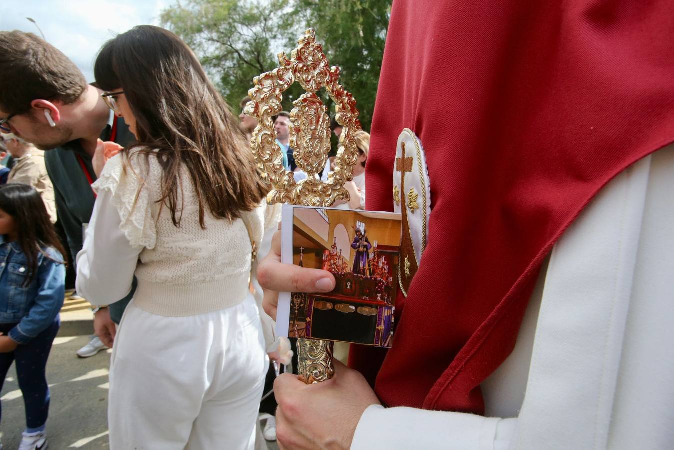 Hermandad de Padre Pío este Sábado de Pasión de la Semana Santa 2025