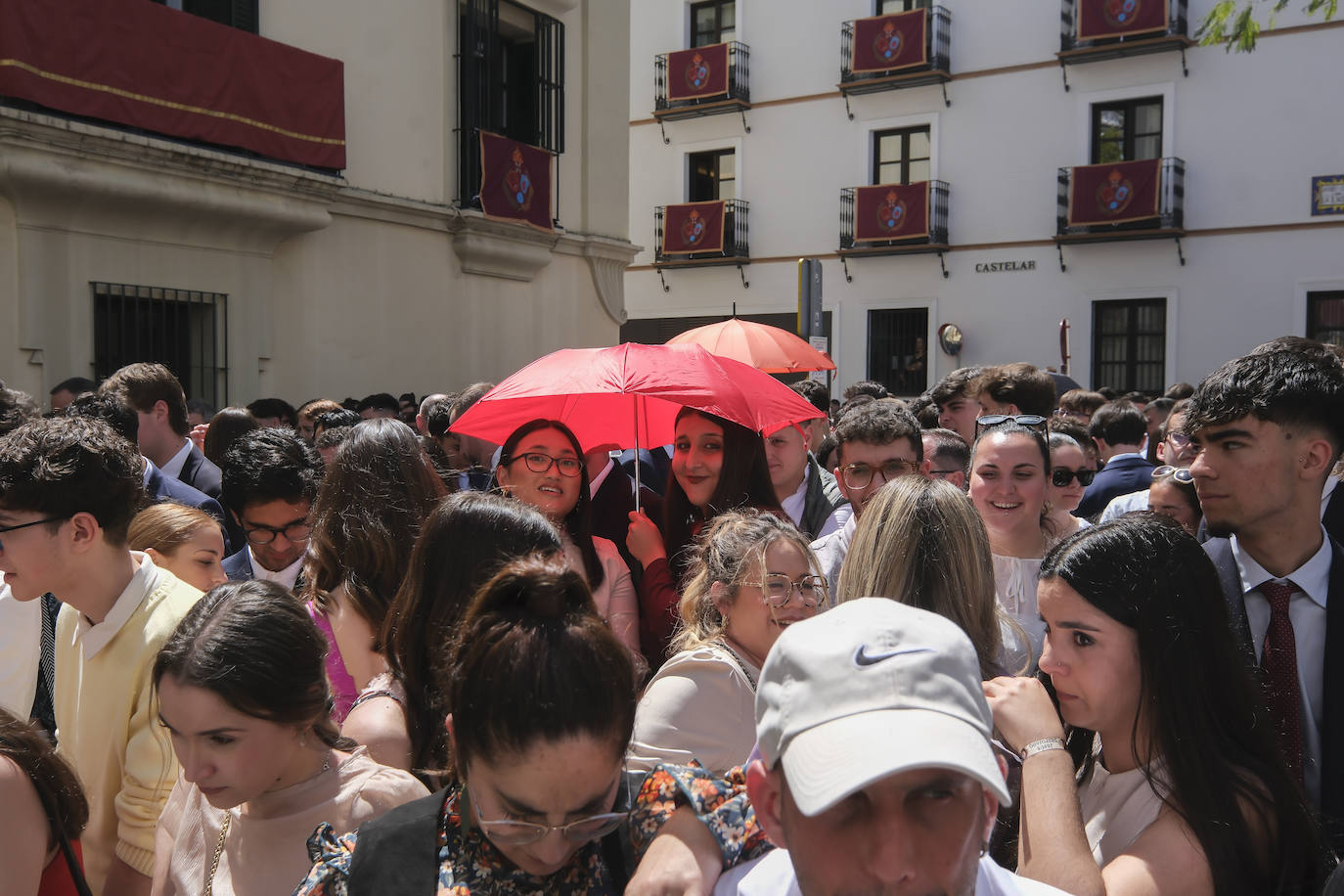 La hermandad de Jesús Despojado realiza su estación este Domingo de Ramos